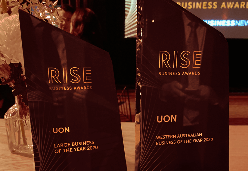 UON Wins RISE Business of the Year 2020